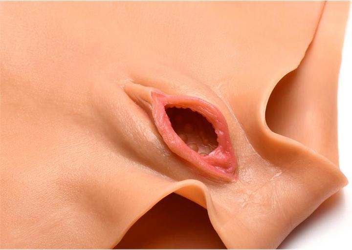 Produktbild Master Series Pussy Panties - Silicone Vagina and Ass Panties - S