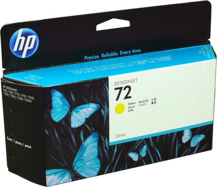 Actual product image HP 72 (Y)