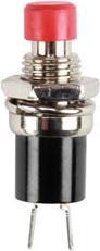 Produktbild Velleman Push-Button Switch On-(Off) Red
