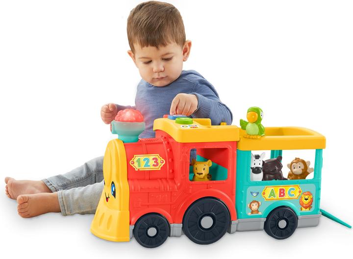 Image du produit Fisher-Price Little People Grand train ABC des amis des animaux