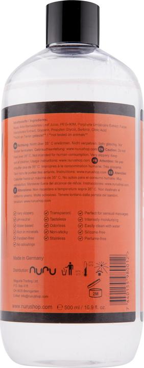 Actual product image Nuru – Massage Gel with Nori & Aloe Vera – 1000 ml (1000 ml)