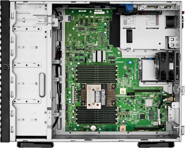 Productafbeelding HPE ProLiant ML110 Gen11 Toren Xeon-S 4510 12-kern 2,4 GHz 2x32 GB-R 8xSFF Hot Plug 2x480 GB SSD MR408i (Intel Xeon zilver 4510, 64 GB, Torenserver)
