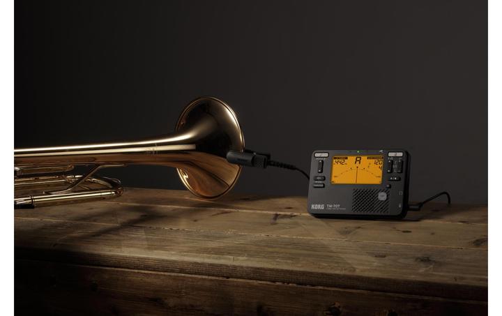Actual product image Korg Tuner TM-70 Set Black, Features