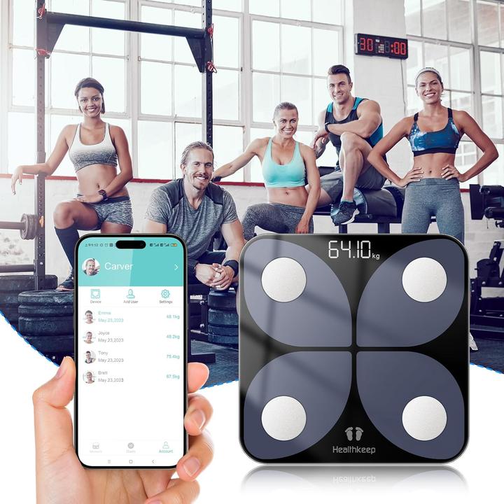 Produktbild Healthkeep Körperanalysewaage (180 kg)