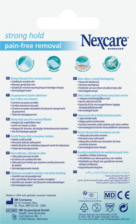 Actual product image Nexcare Strong Hold plasters (4 x)