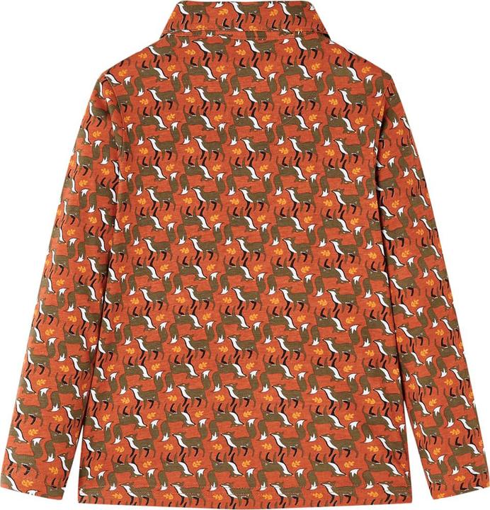 Immagine prodotto VidaXL Camicia da bambino marrone ruggine 92,Materiale: 100 % cotone,Colore (92)