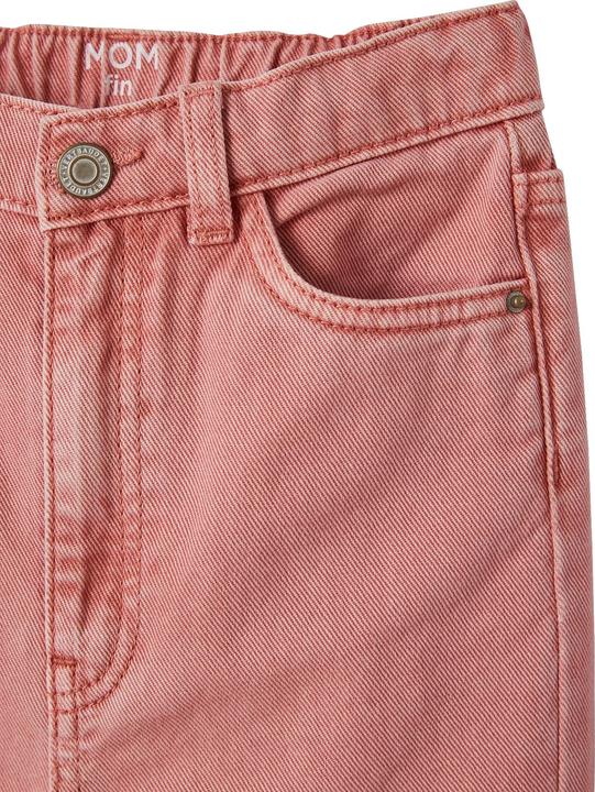 Actual product image Vertbaudet Girls' mom trousers, SLIM waist size (86)