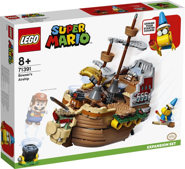 Immagine prodotto LEGO Il dirigibile di Bowser - Set di espansione (71391, LEGO Super Mario)