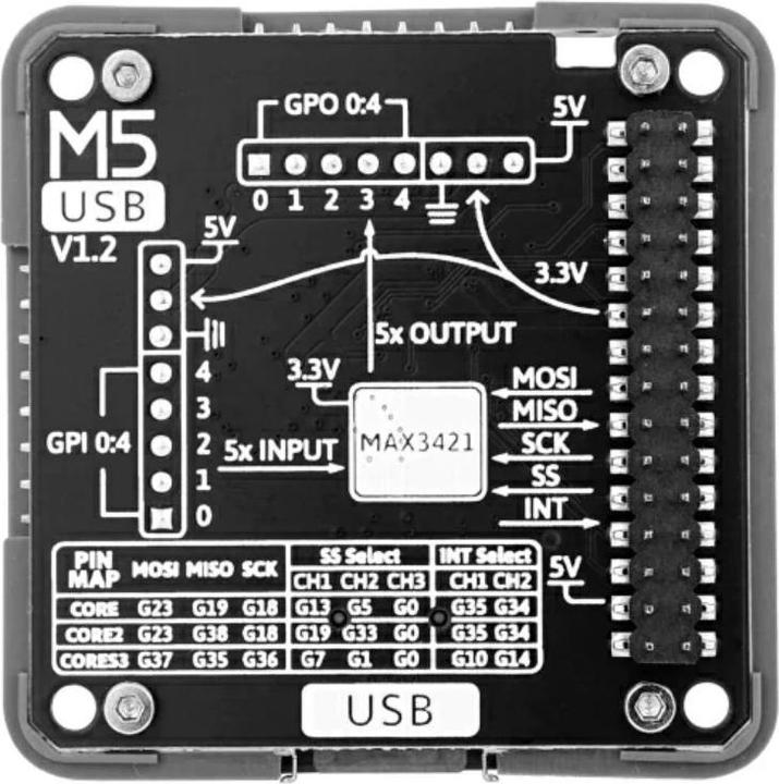 Immagine prodotto M5Stack Modulo USB MAX3421E v1.2