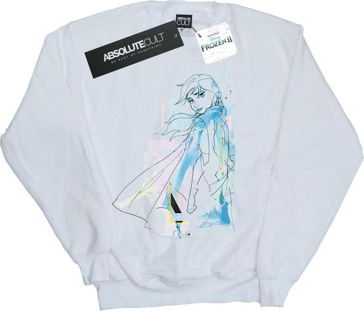 Produktbild Disney Frozen 2 Anna Watercolour Sketch Sweatshirt Mädchen (152, 158)