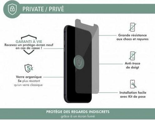 Immagine prodotto Bigben Connected Protezione dello schermo in vetro privacy (1 Pezzo/i, Apple iPhone 11 Pro Max, Apple iPhone XS Max)