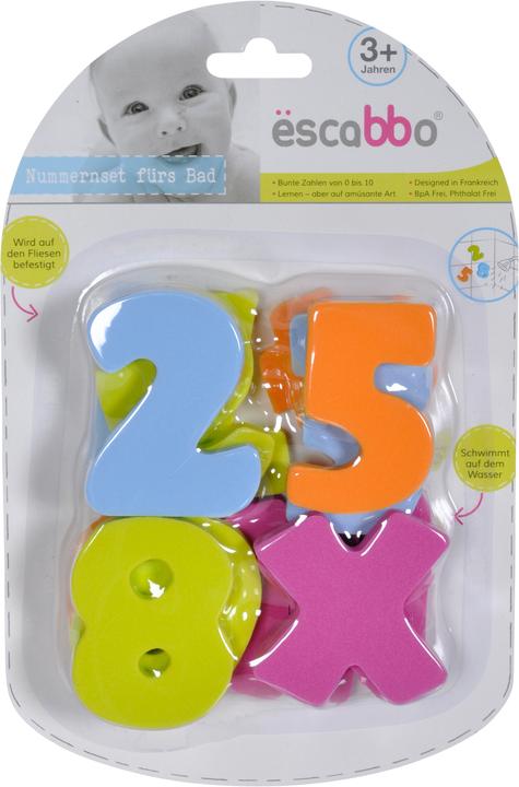 Image du produit Ëscabbo Numéros de l'autocollant de bain