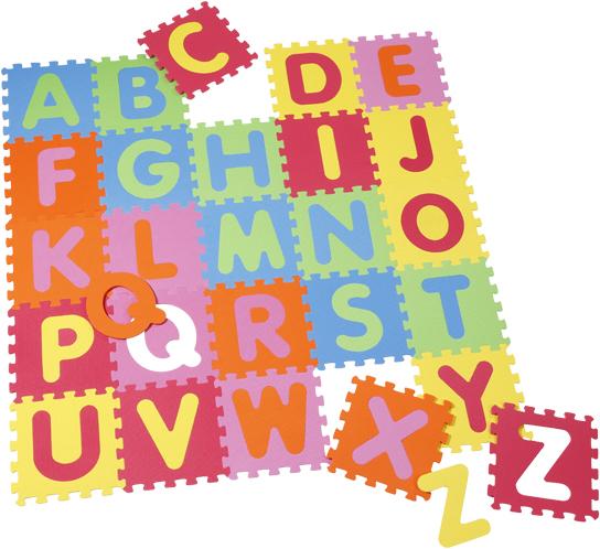 Immagine prodotto Knorrtoys Tappetino per puzzle - "Alfabeto"/26 pezzi/32 cm (160 x 160 cm)