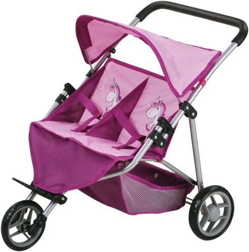 Produktbild Knorrtoys Zwillingspuppenwagen Duo - UMA.Das Einhorn