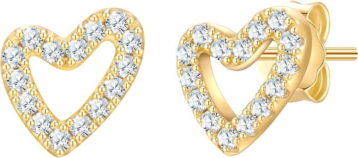 Image du produit Glanzstücke München Boucles d'oreilles femme coeur argent sterling - 34464 (Argent Sterling)