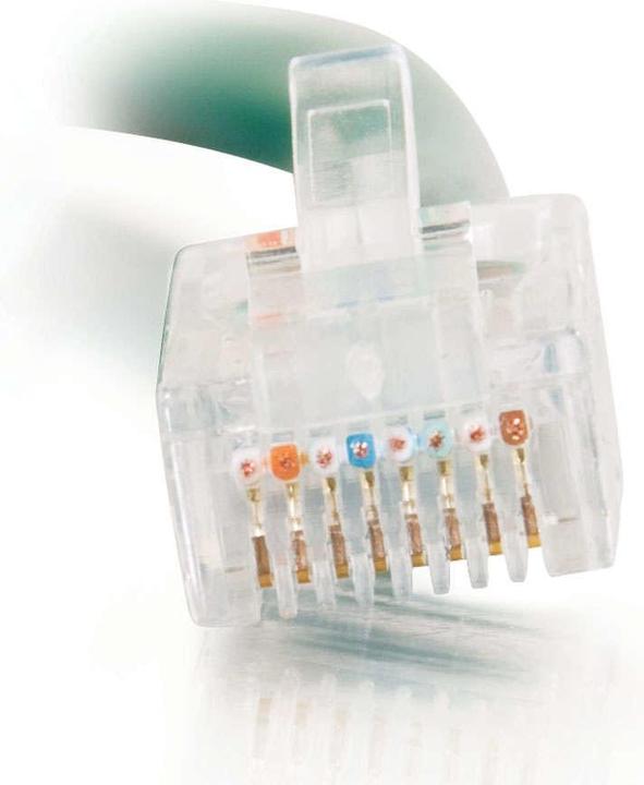 Immagine prodotto C2G Cavo / 0,5 m assortiti Verde CAT5E PVC UTP (0.50 m)