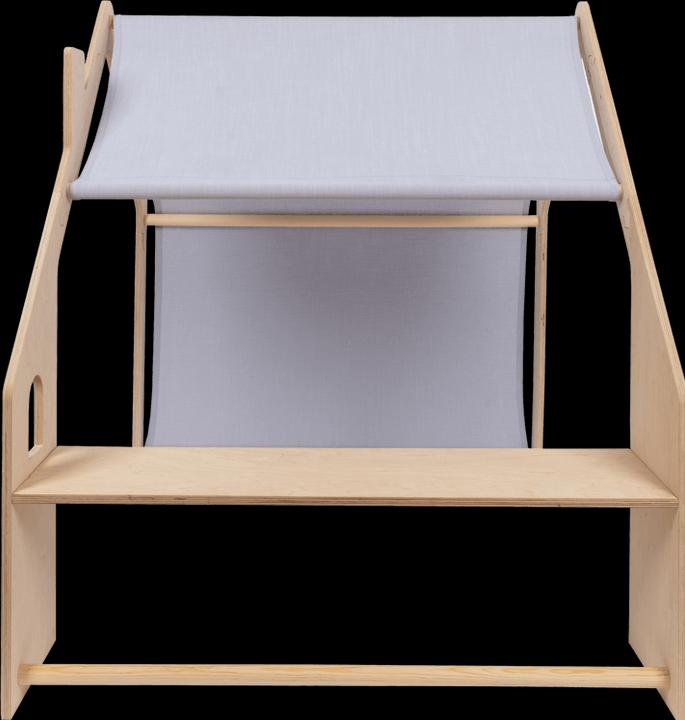 Actual product image Activity Board Wooden house with blue roof