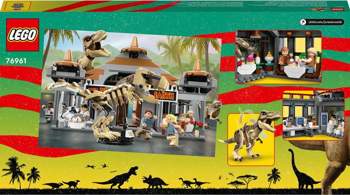 Actual product image LEGO Attack of the T. rex and the raptor on the visitor centre (76961, LEGO Jurassic World)