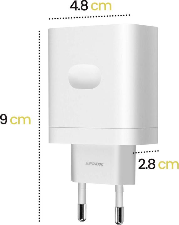 Image du produit OPPO Chargeur SuperVOOC 33W SuperVOOC (33 W)