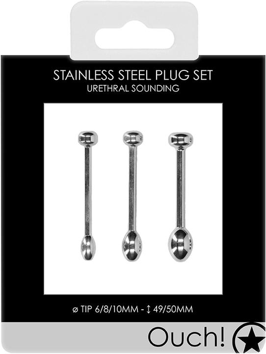 Produktbild Ouch! Urethral Sounding - Metal Plug Set