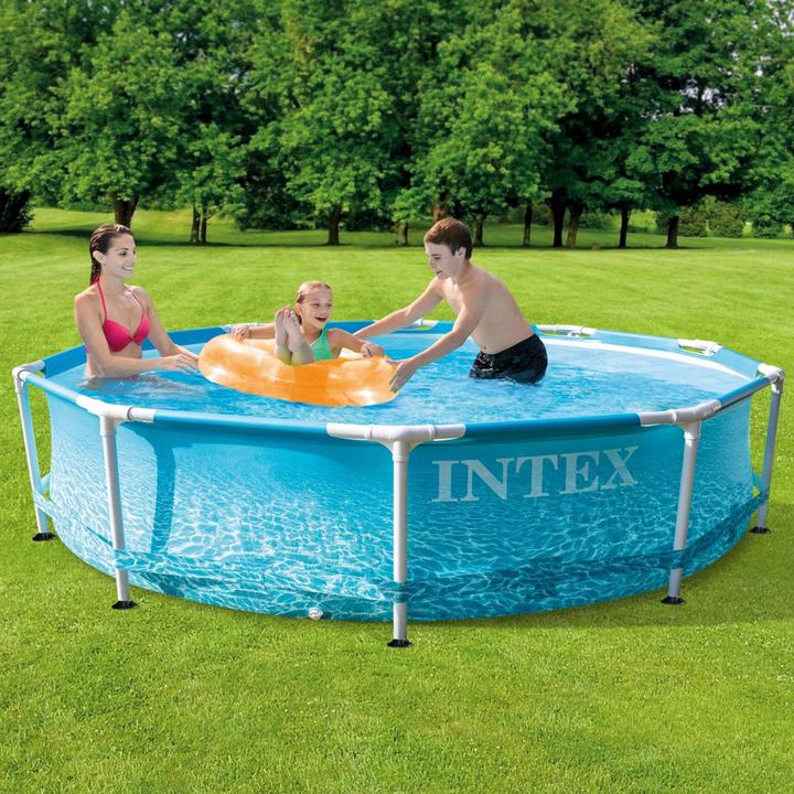 Produktbild Intex Strand Metall Frame Set (Ø 305 x 76 cm)