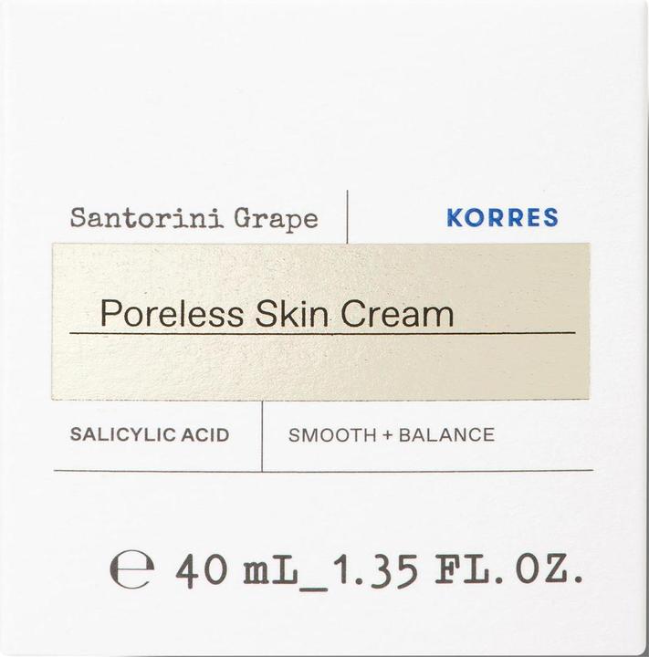 Produktbild Korres Santorini Grape Poreless Skin Cream - 40 ml (40 ml, 24h Creme)