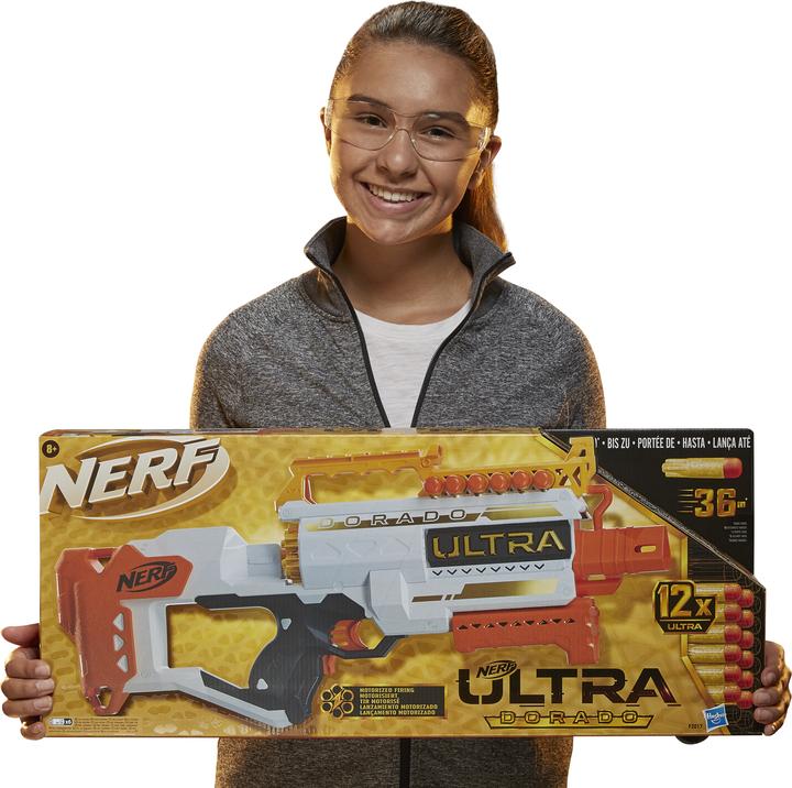 Actual product image Nerf Ultra Dorado