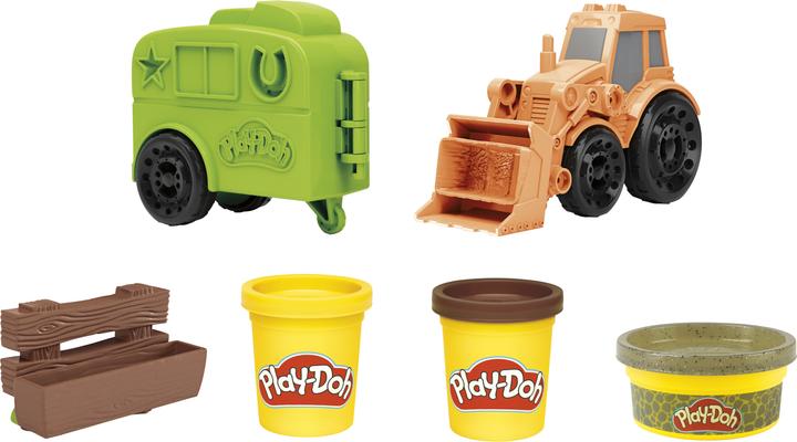 Produktbild Play-Doh Traktor und Pferdeanhänger