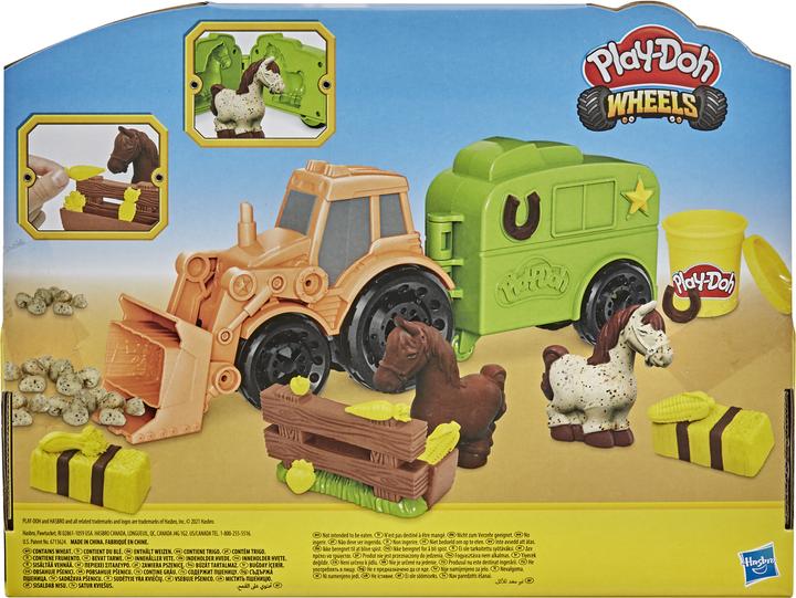 Produktbild Play-Doh Traktor und Pferdeanhänger