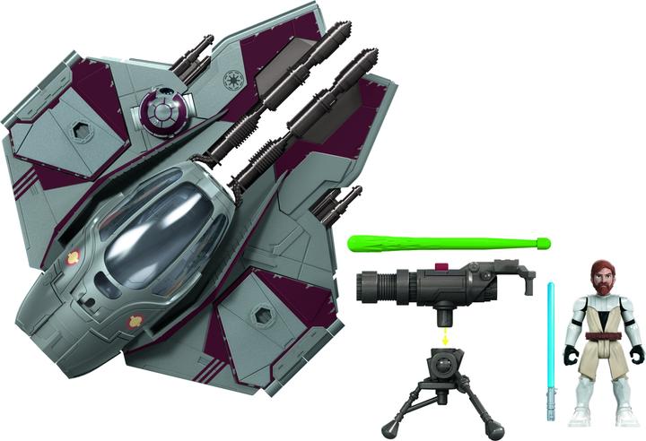Image du produit Hasbro Flotte de mission Obi-Wan Kenobi Jedi Starfighter