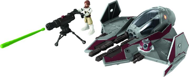 Image du produit Hasbro Flotte de mission Obi-Wan Kenobi Jedi Starfighter