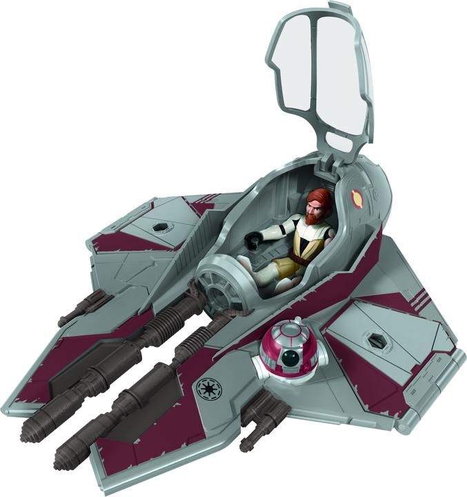 Image du produit Hasbro Flotte de mission Obi-Wan Kenobi Jedi Starfighter