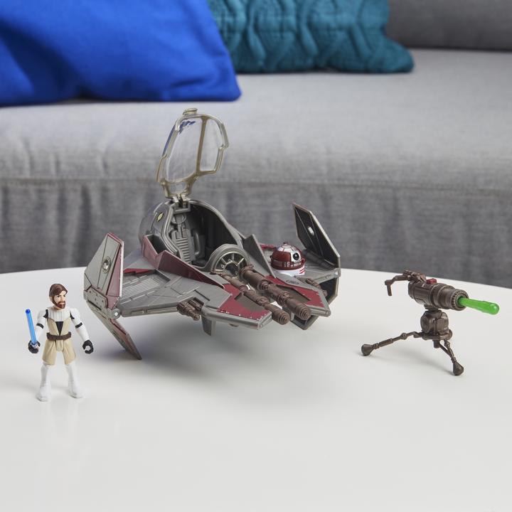 Image du produit Hasbro Flotte de mission Obi-Wan Kenobi Jedi Starfighter
