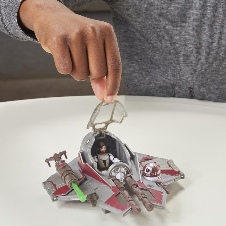 Image du produit Hasbro Flotte de mission Obi-Wan Kenobi Jedi Starfighter