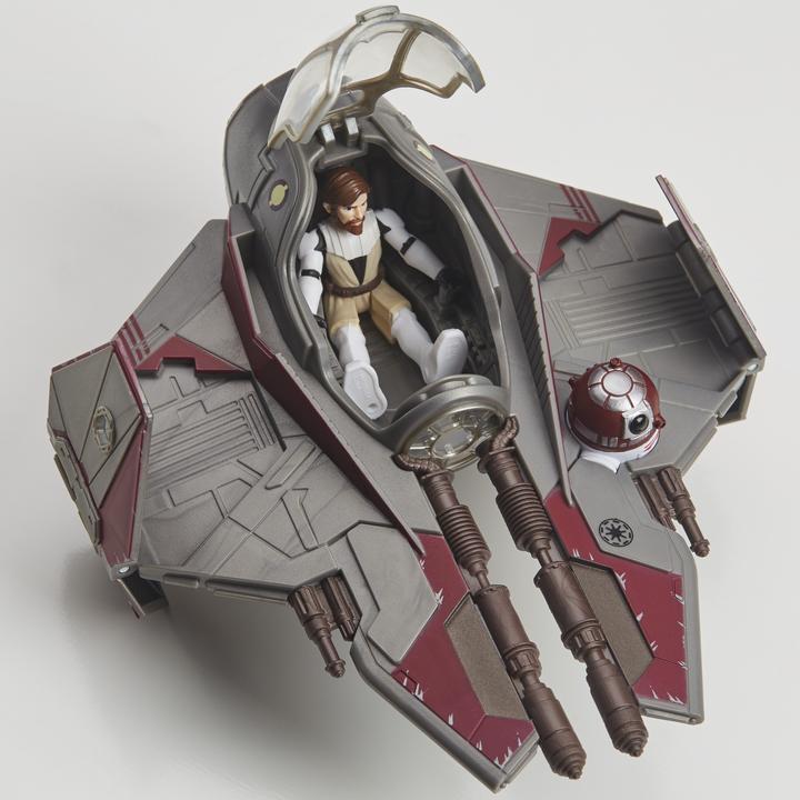 Image du produit Hasbro Flotte de mission Obi-Wan Kenobi Jedi Starfighter