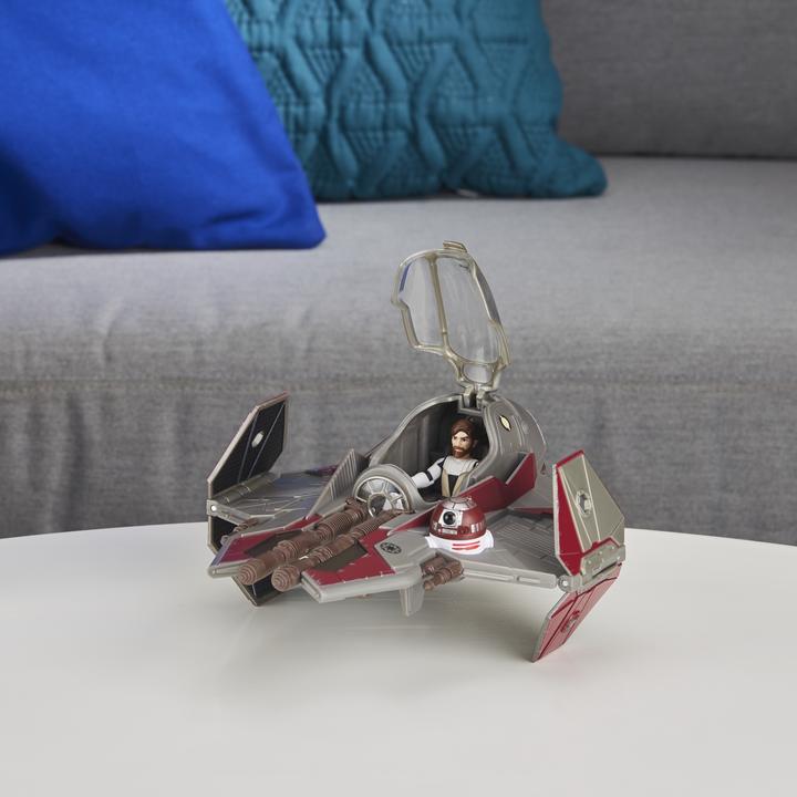 Image du produit Hasbro Flotte de mission Obi-Wan Kenobi Jedi Starfighter