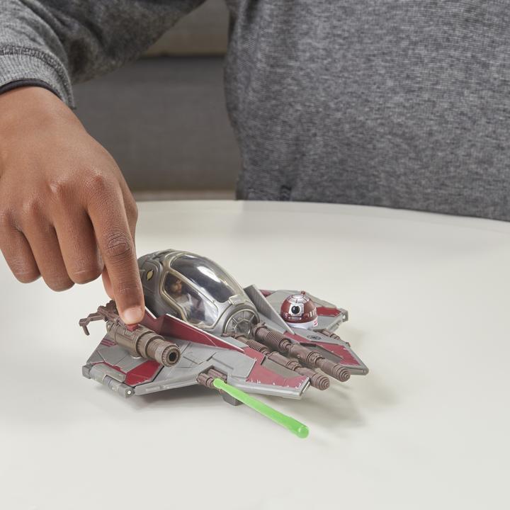 Image du produit Hasbro Flotte de mission Obi-Wan Kenobi Jedi Starfighter