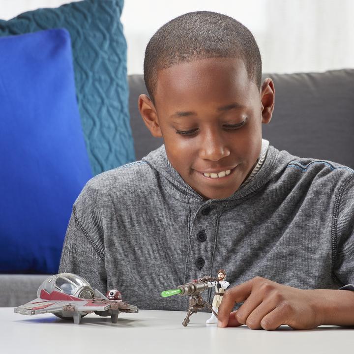 Image du produit Hasbro Flotte de mission Obi-Wan Kenobi Jedi Starfighter