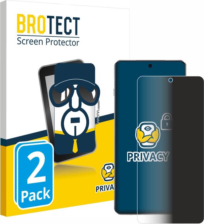 Produktbild BROTECT Sichtschutzfolie Anti-Spy Privacy Folie Blaulicht-Schutz (2 Stück, OnePlus 13)