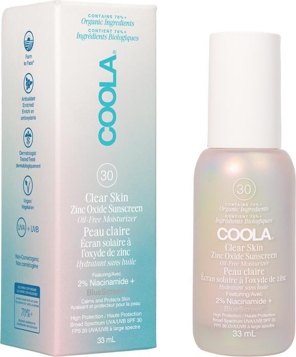Produktbild Coola Suncare Clear Skin Zinc Oxide Sunscreen (Sonnencreme, SPF 30)