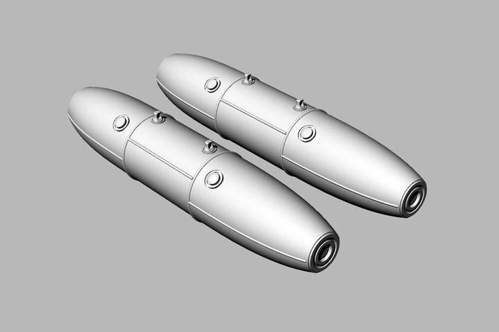 Produktbild Brengun Mk 77 napalm bomb (2pcs)