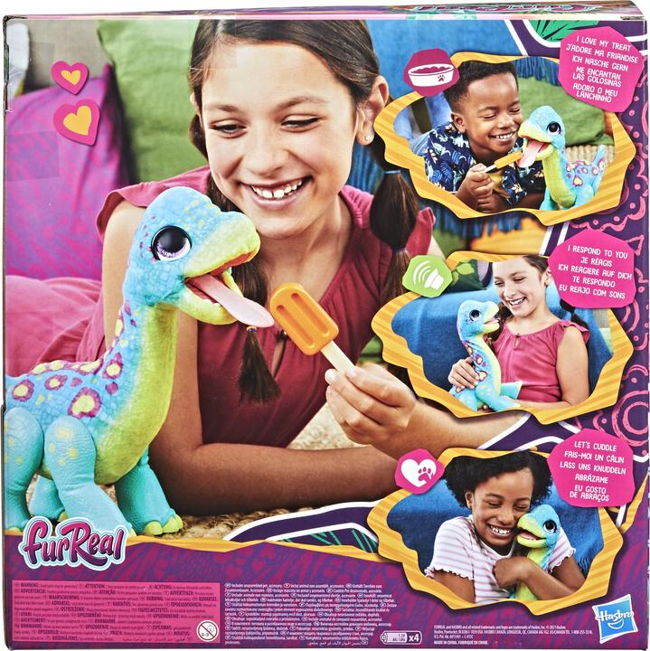 Actual product image FurReal Snackin’ Sam the Bronto (33 cm)