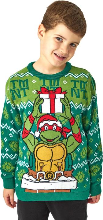 Produktbild Teenage Mutant NT Pullover Jerseyware Jungen weihnachtliches Design (128)