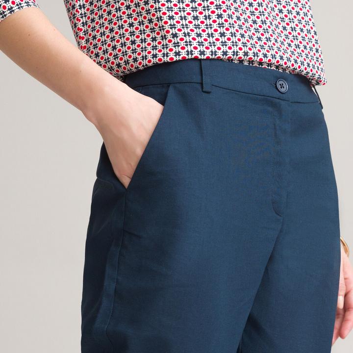 Immagine prodotto Anne Weyburn Pantaloni 7/8 in lino/cotone (50)