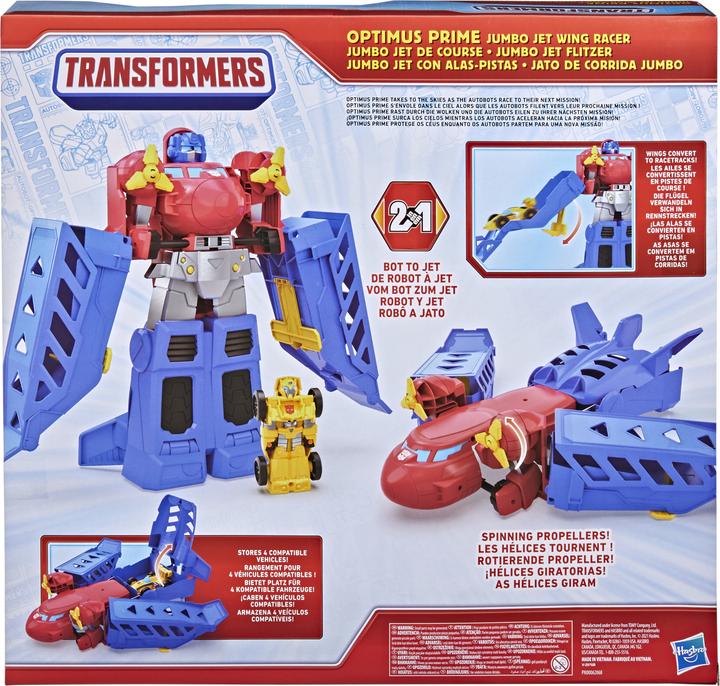 Immagine prodotto Transformers Optimus Prime Jumbo Jet speedster