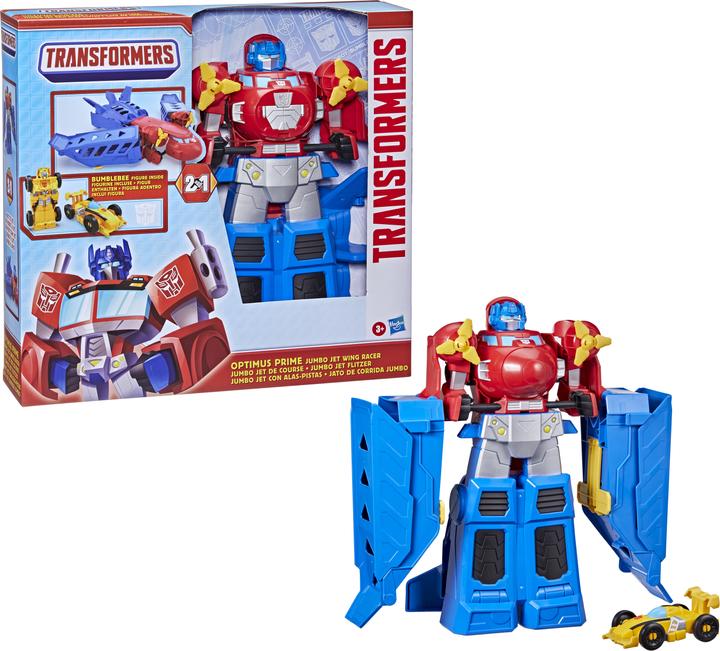 Immagine prodotto Transformers Optimus Prime Jumbo Jet speedster