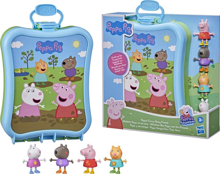 Actual product image Hasbro Peppa Pig take home box Peppa and her friends