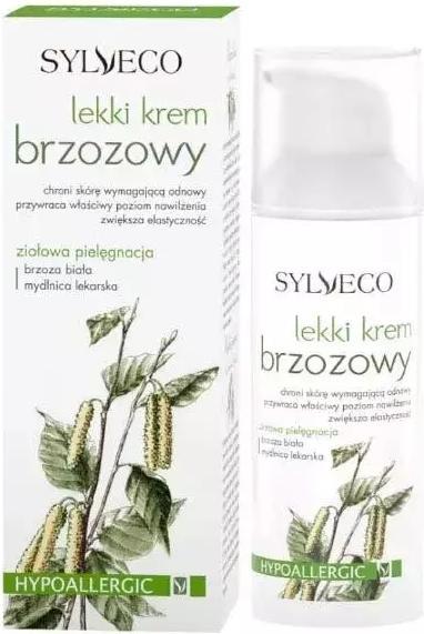 Immagine prodotto Sylveco Crema leggera alla betulla per la cura quotidiana Betulla Bianca e Sapone 50Ml (50 ml, Crema 24h)