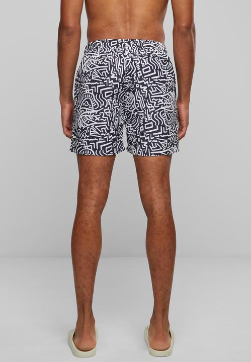 Produktbild Urban Classics Pattern Swim Shorts (L)