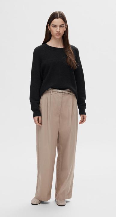 Produktbild Selected Femme Rundhalsausschnitt Woll Pullover (XXL)